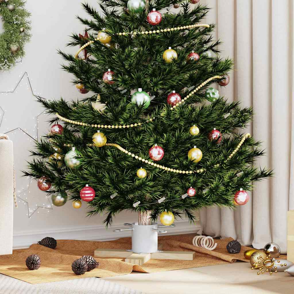 Weihnachtsbaumständer 50 X 50 X 16 Cm Massives Kiefernholz
