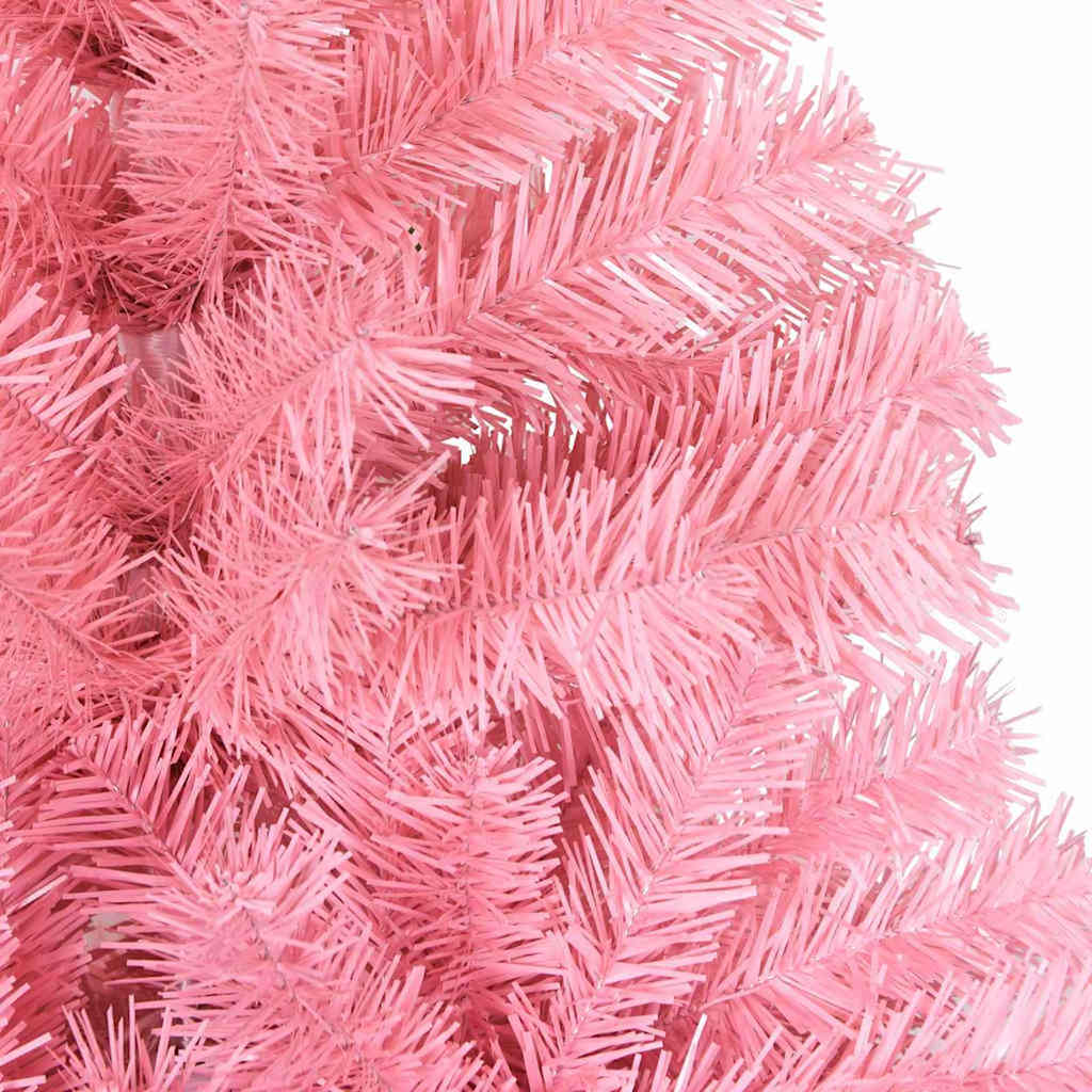 Weihnachtsbaum Mit 300 Leds Mit Ständer Pvc Rosa