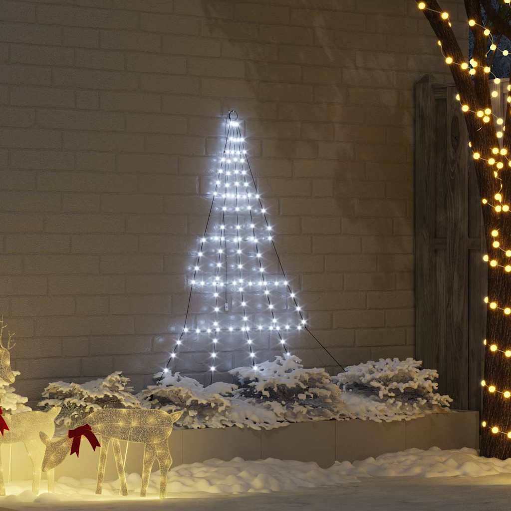 Led Weihnachtsbaum Mit Erdspießen Warmes Weiß Metall