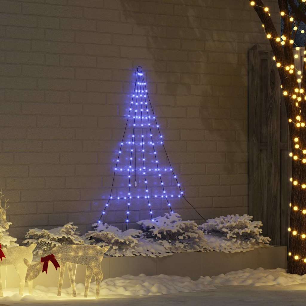 Led Weihnachtsbaum Mit Erdspießen Warmes Weiß Metall