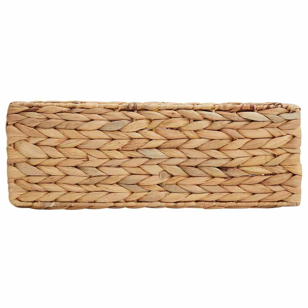Zeitschriftenkörbe 2 Pcs Natur 39 X 14 X 25 Cm Wasserhyazinthe