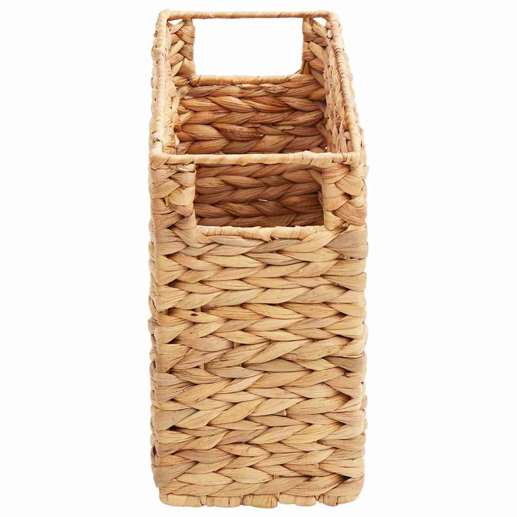 Zeitschriftenkörbe 2 Pcs Natur 39 X 14 X 25 Cm Wasserhyazinthe