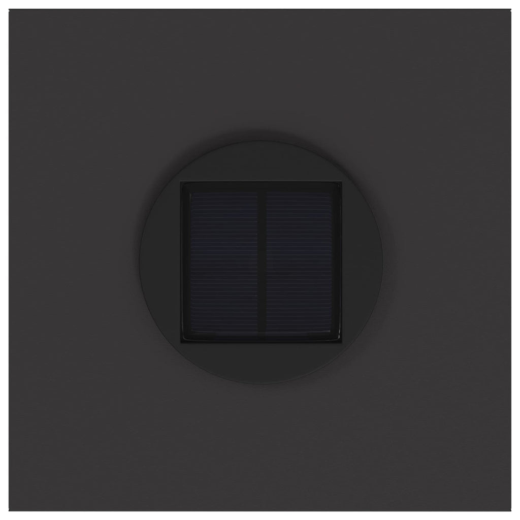 Solar Led Wegeleuchte 2 Pcs Kalt Gewalzter Stahl