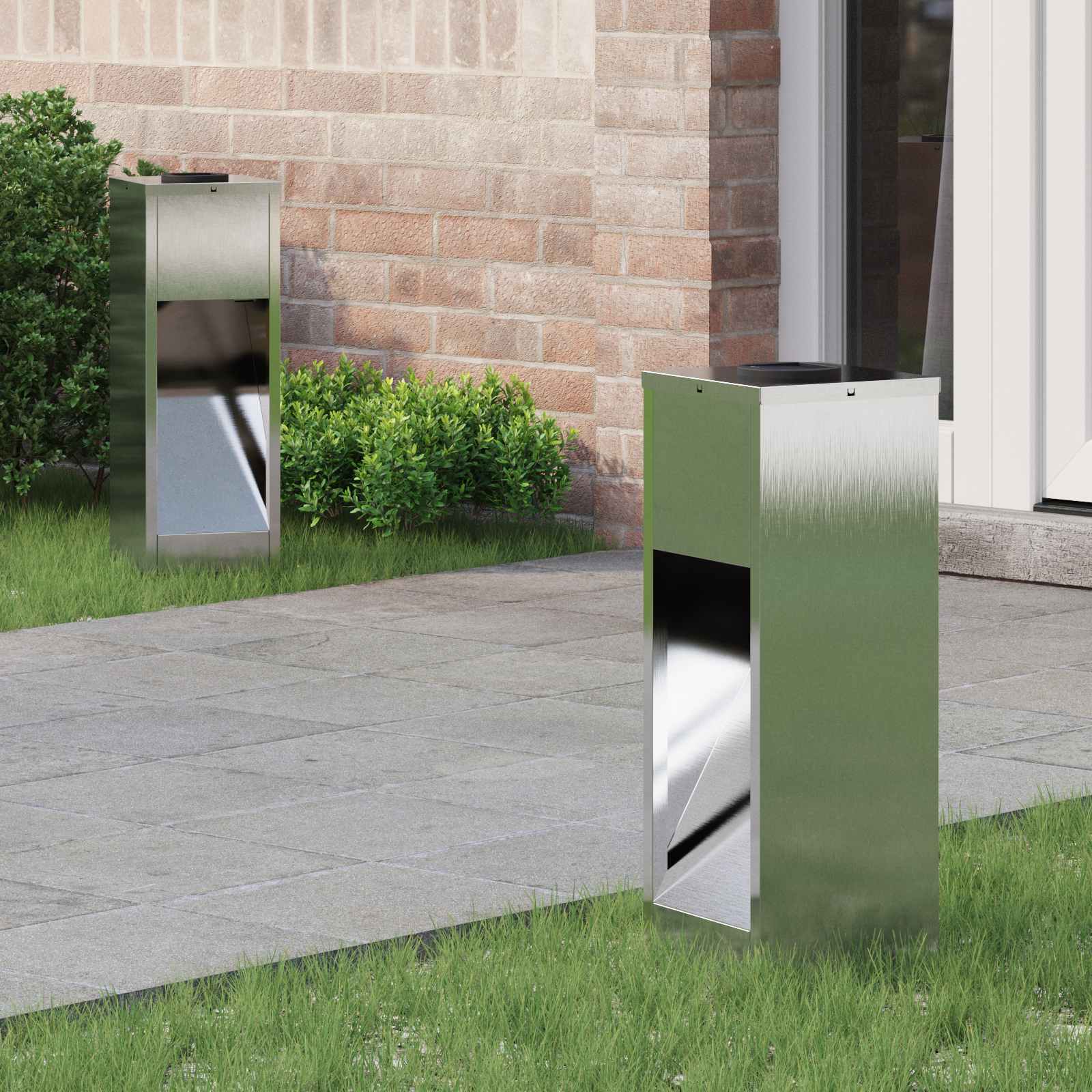 Solar Led Wegeleuchte 2 Pcs Kalt Gewalzter Stahl