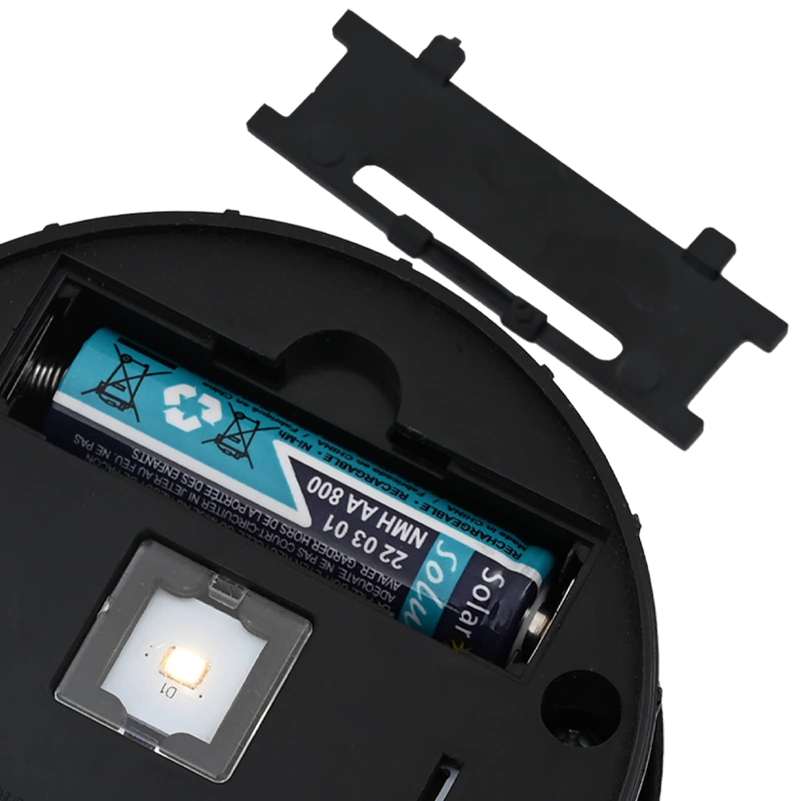 Solar Led Weg Licht 2 Pcs Kalt Gewalzter Stahl