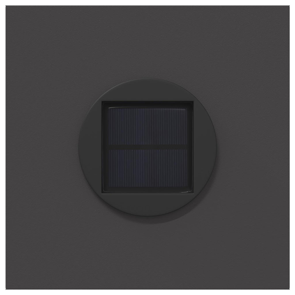 Solar Led Weg Licht 2 Pcs Kalt Gewalzter Stahl