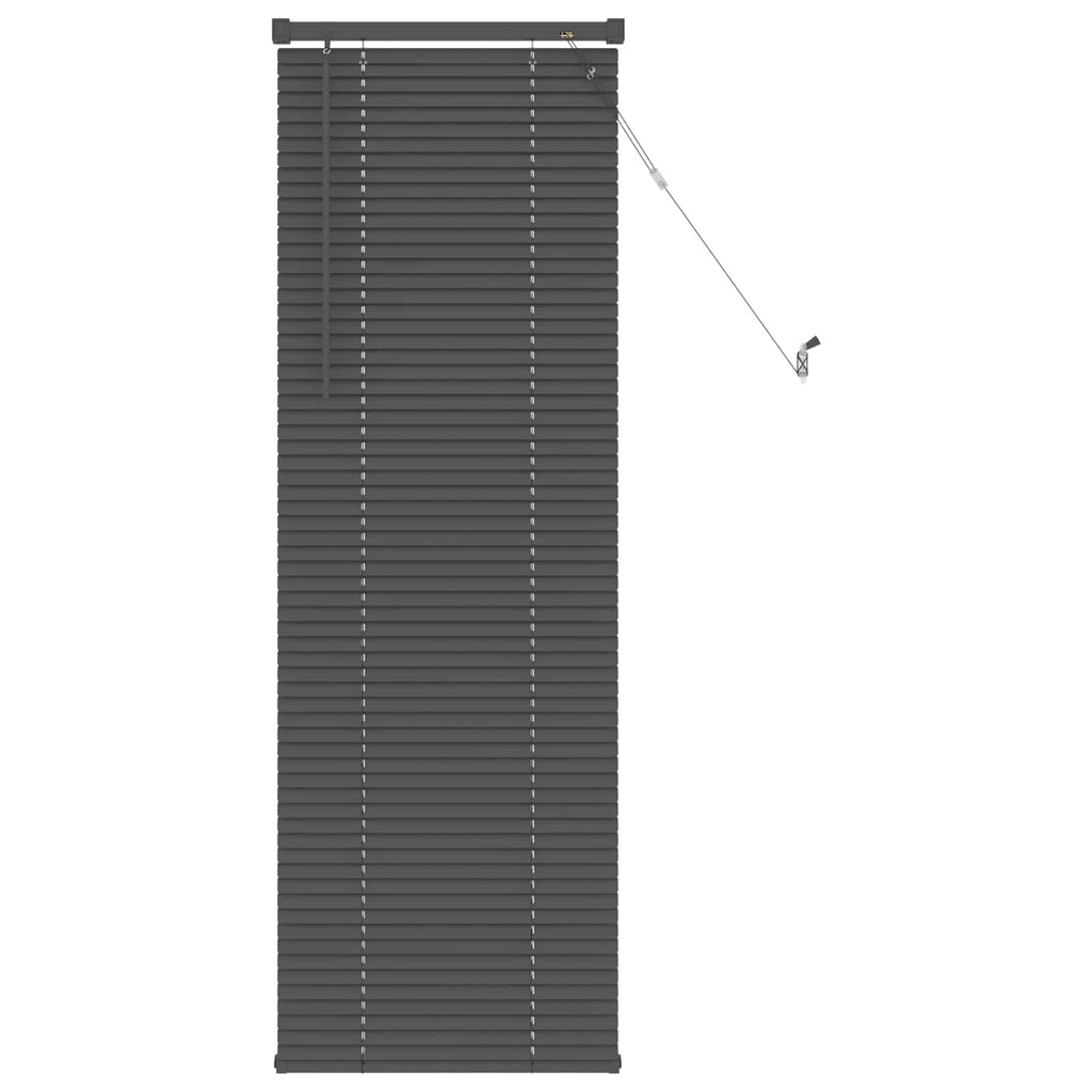 Venetianer Jalousie Verstellbar Silber Grau 150 X 40 Cm Pvc Silbergrau