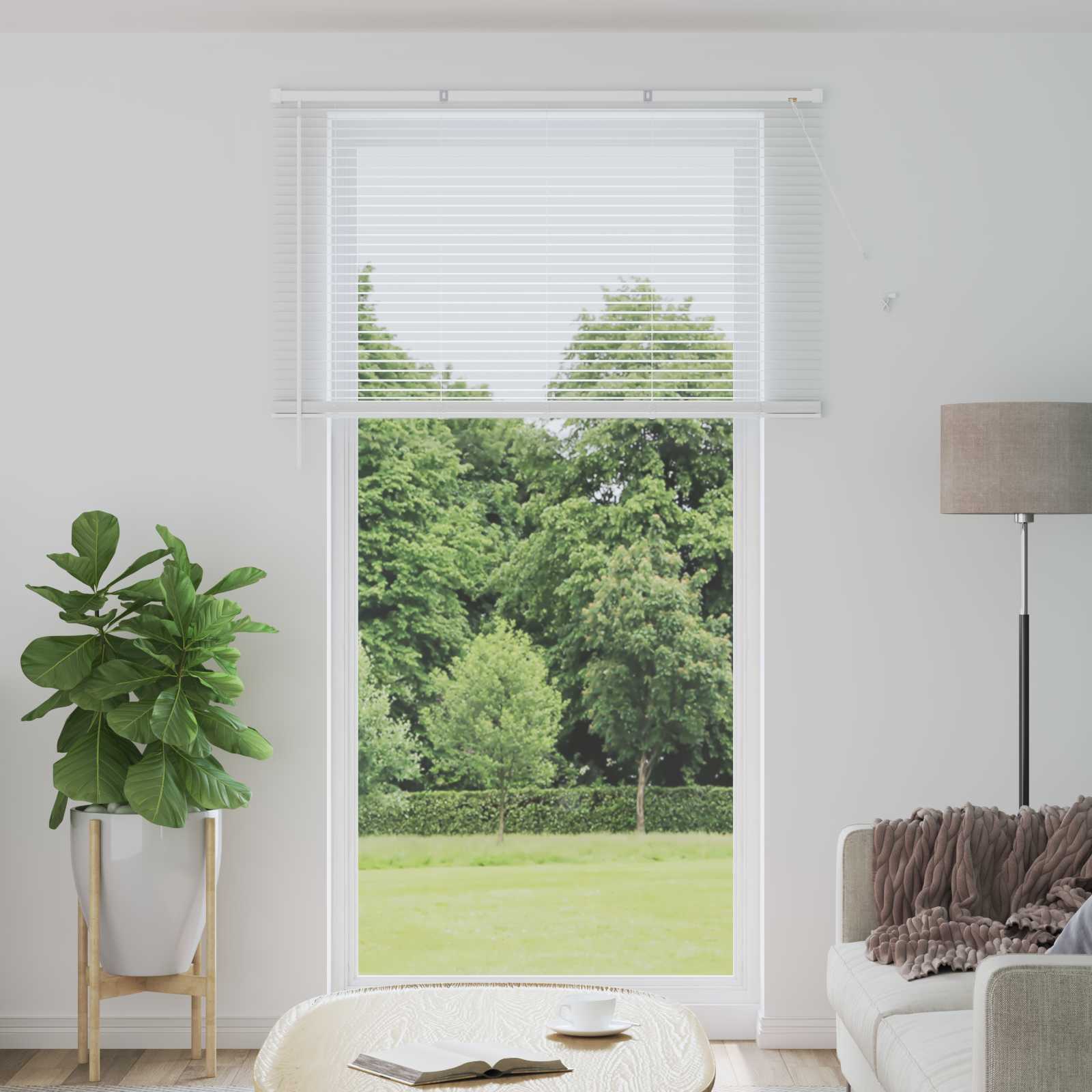 Venetianer Jalousie Verstellbar 150 X 40 Cm Pvc Weiß