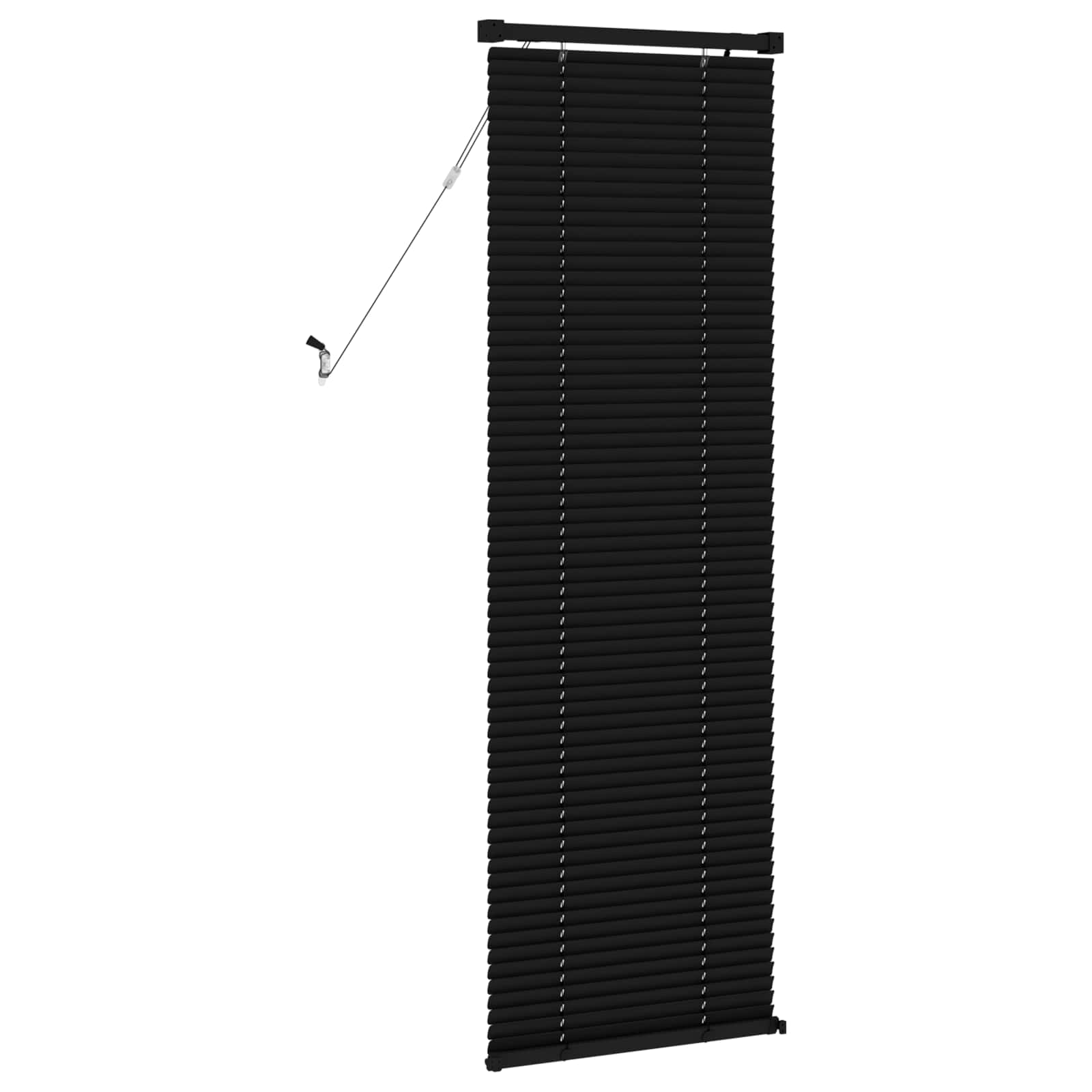 Venetianer Jalousie Verstellbar 150 X 40 Cm Pvc Schwarz