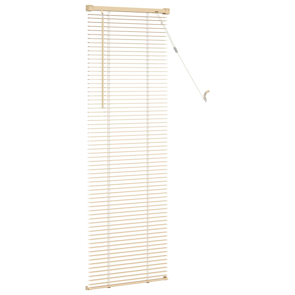 Venetianer Jalousie Mit Muster 150 X 40 Cm Pvc Hellbraun