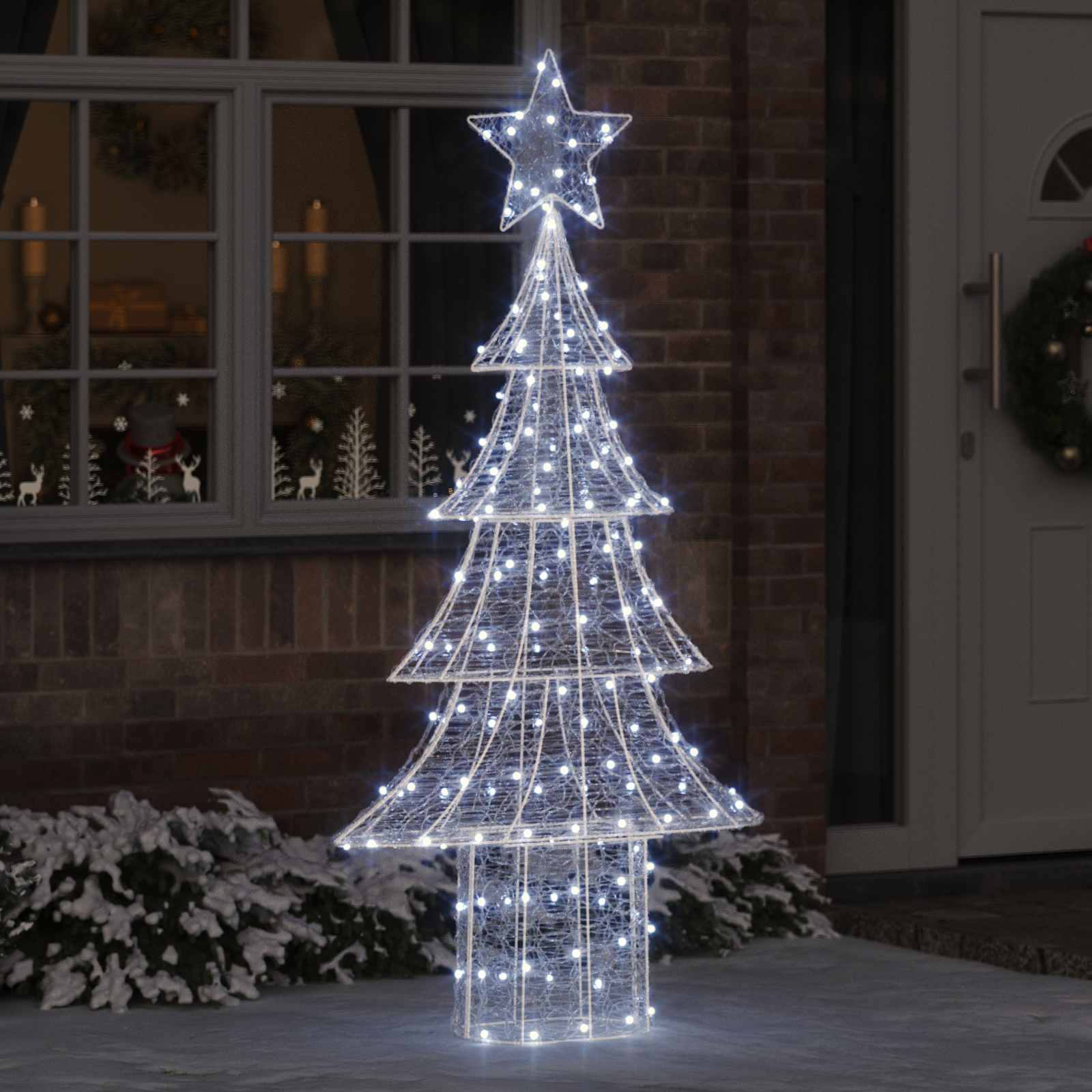 Weihnachtsbaum Mit 100 Leds 120 Cm Acryl