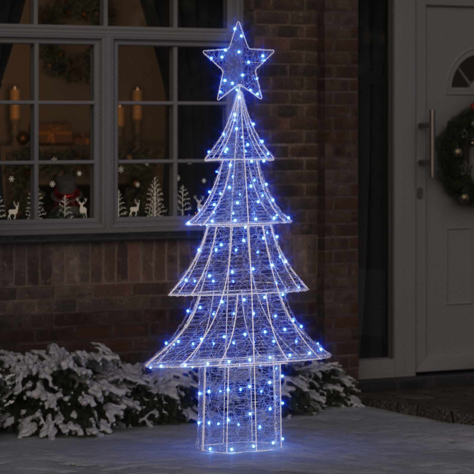 Weihnachtsbaum Mit 100 Leds 120 Cm Acryl