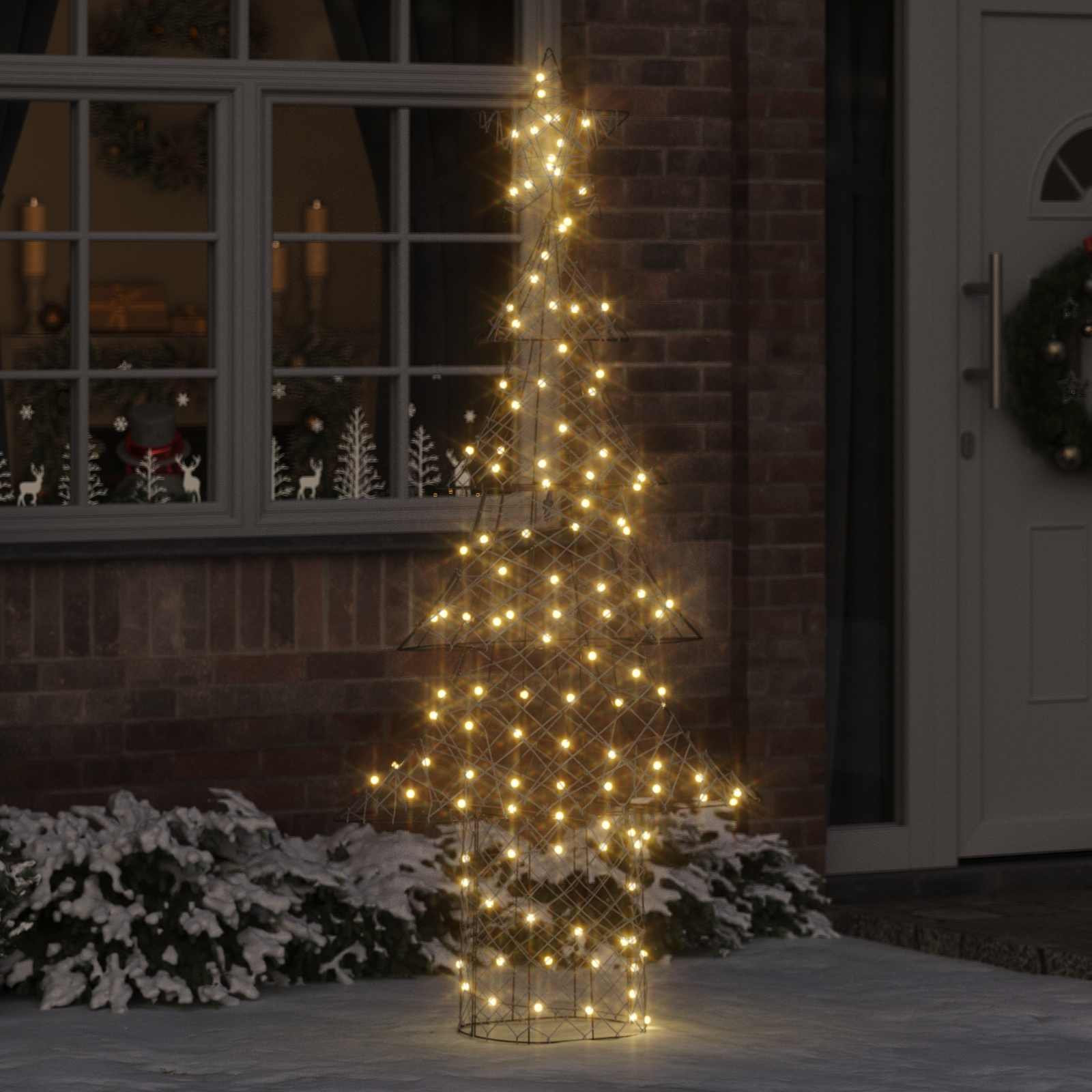 Weihnachtsbaum Mit 120 Leds Warmweiß Pet