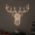 Rentierkopf Mit 140 Leds 68 X 36,5 X 62,5 Cm Acryl
