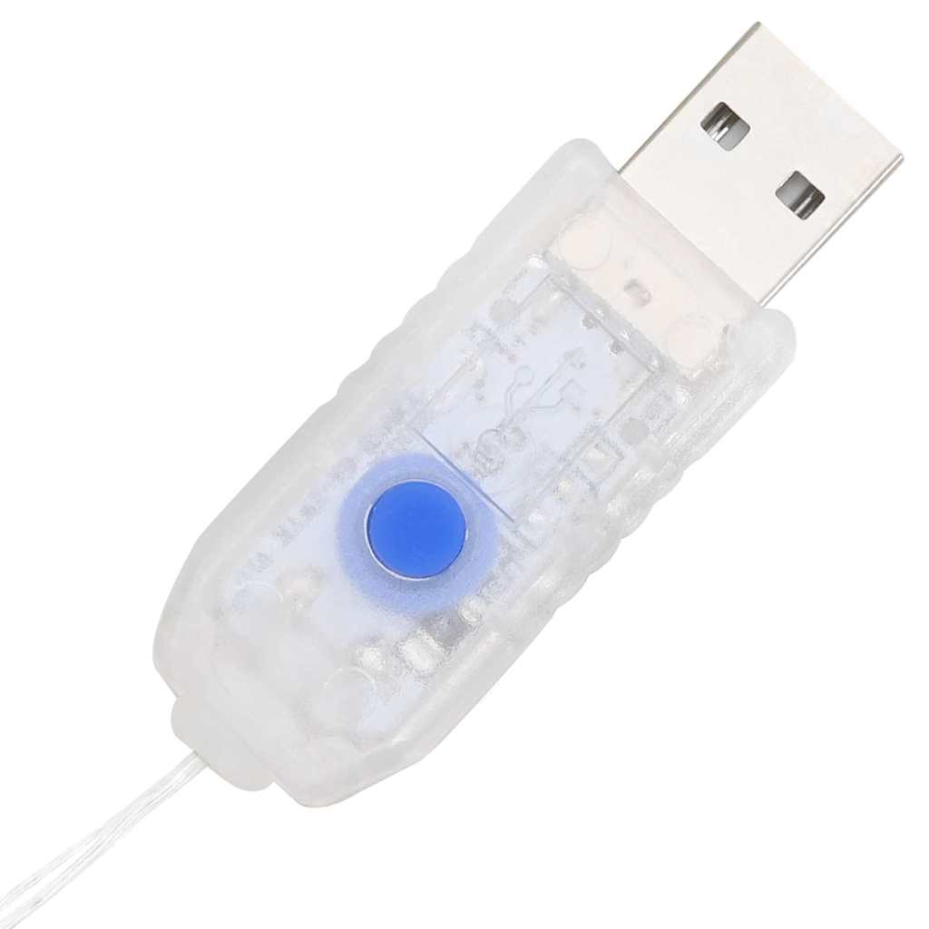 Kranz Mit 150 Leds Warmweiß 121 X 121 X 10 Cm Pet