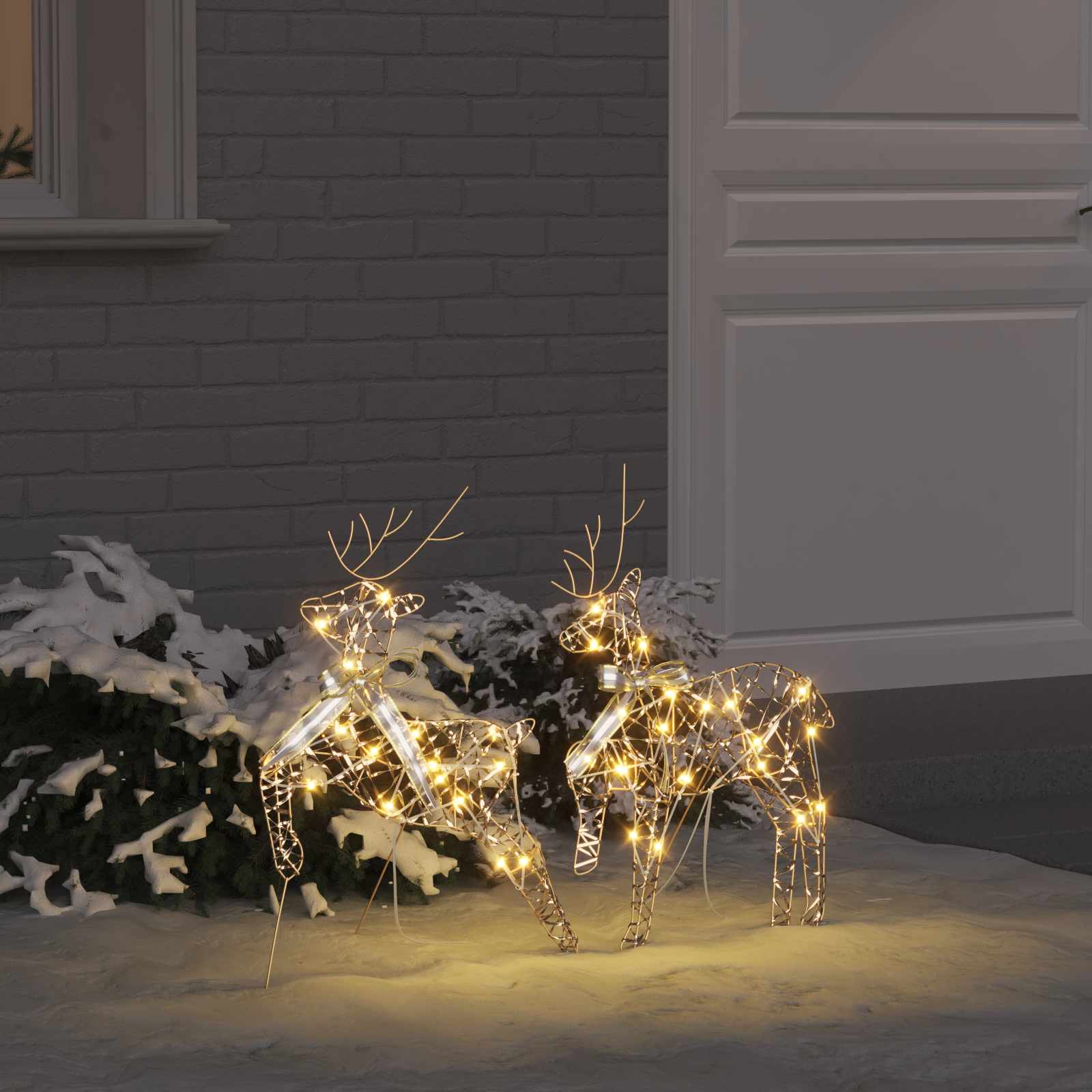 Led Rentiere 4 Pcs
