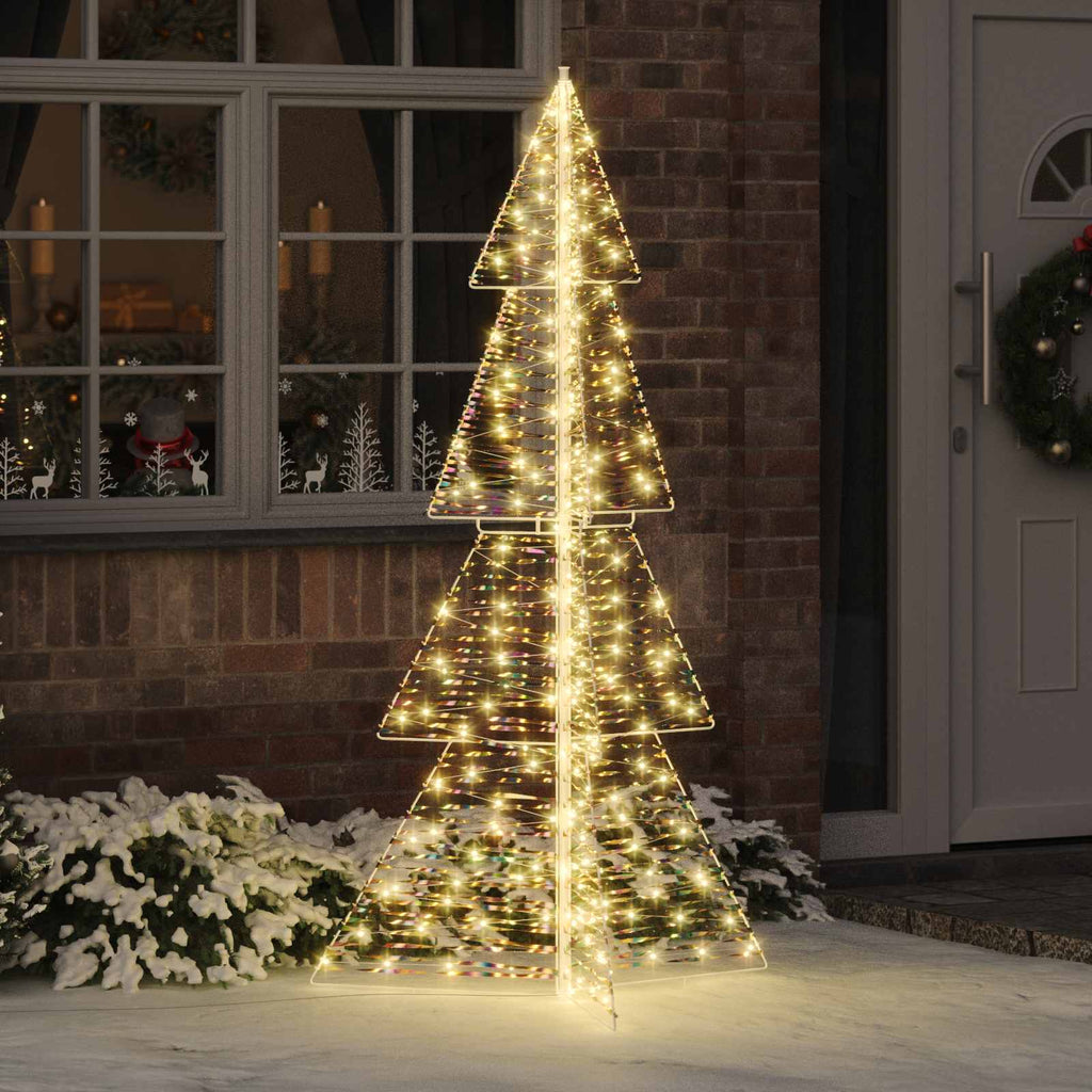 Weihnachtsbaum Mit 100 Leds Warmes Weiß Pet