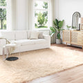 Kunstschaffell Teppich Tafalla Polyester Beige