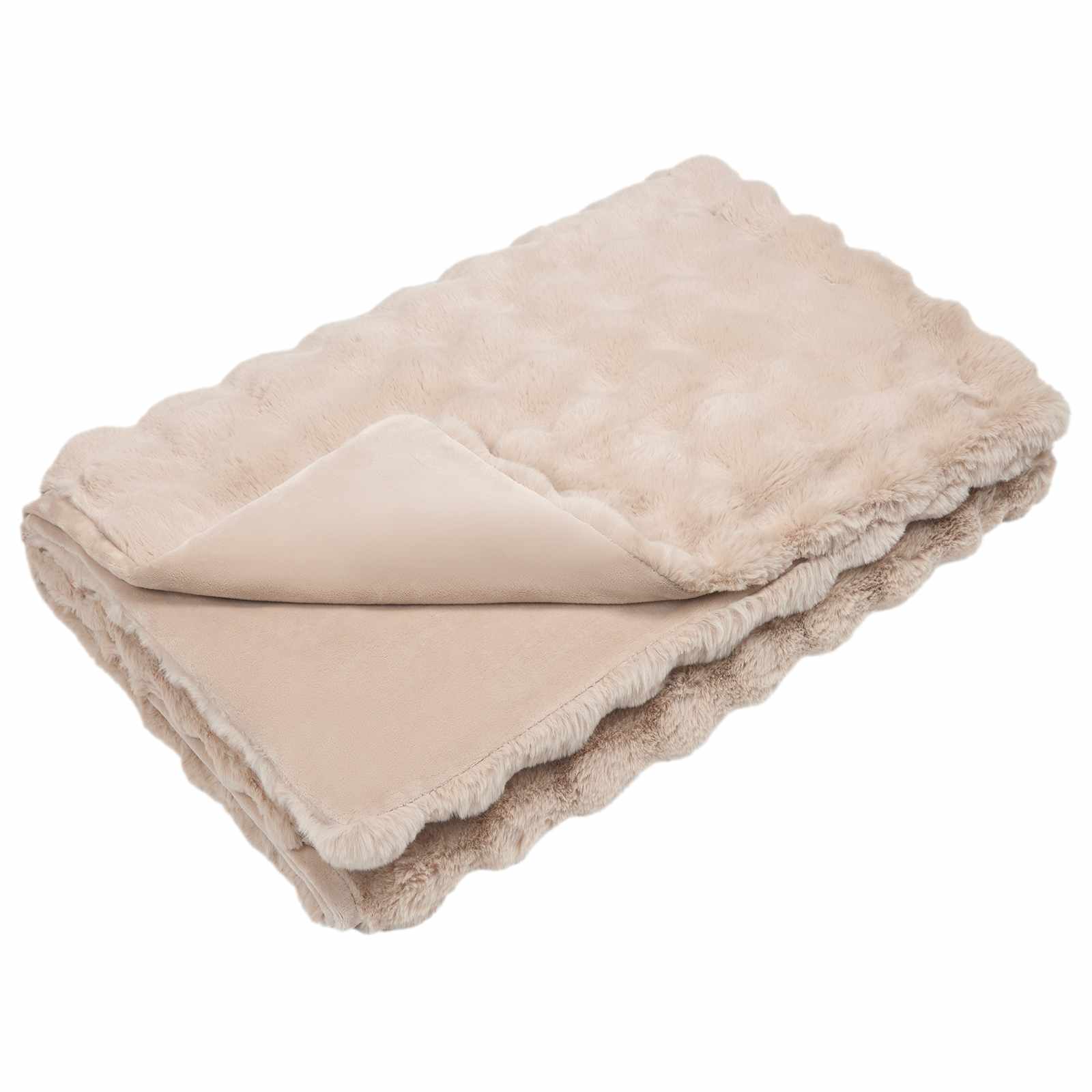 Rutschfeste Kunstfell Decke Olite 4 Pcs