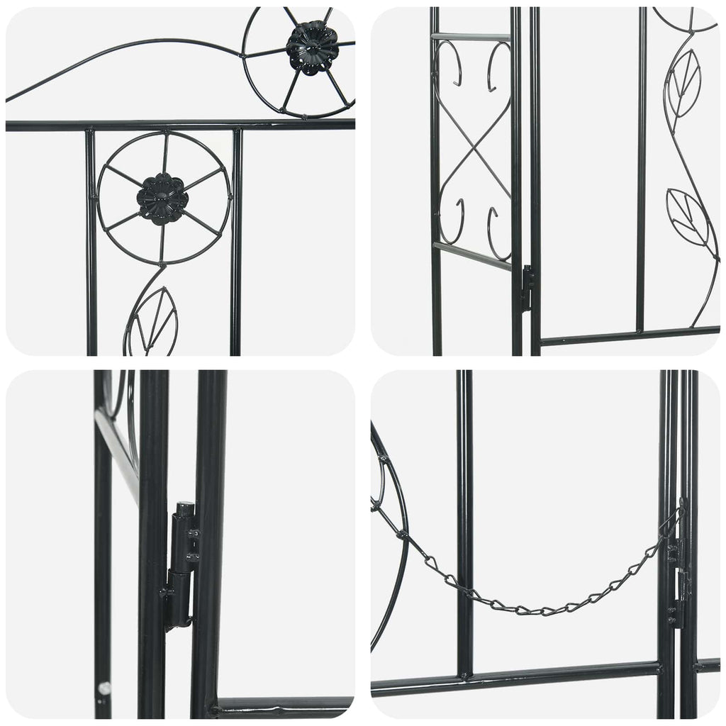Gartenbogen Uni 115 X 37 X 226 Cm