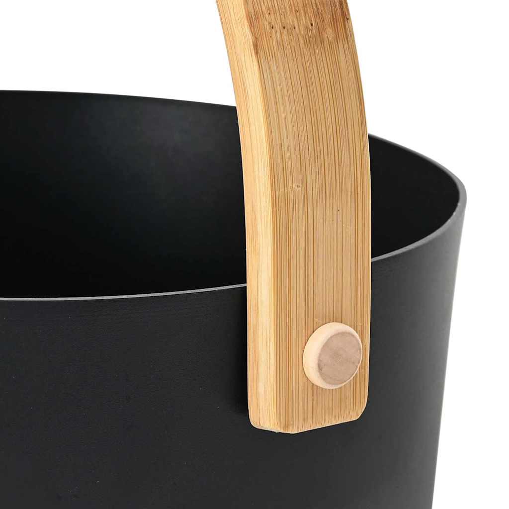 Sauna Zubehör Set 2 Pcs Schwarz