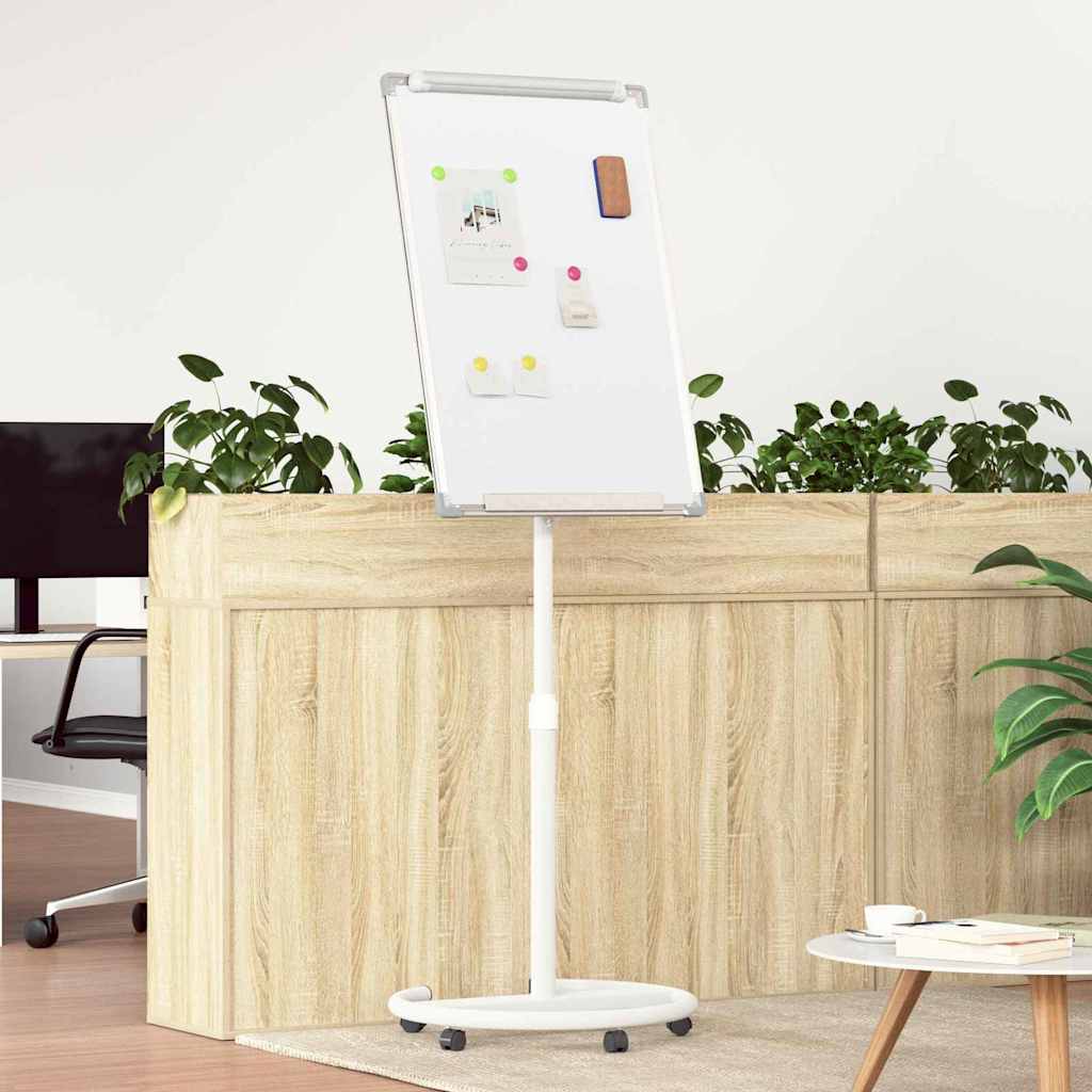 Magnetisches Whiteboard Und Weiß 62 X 62,5 X 197 Cm Eps