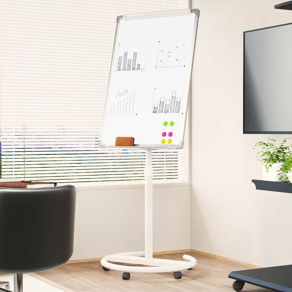 Magnetisches Whiteboard Und Weiß 62 X 62,5 X 197 Cm Eps
