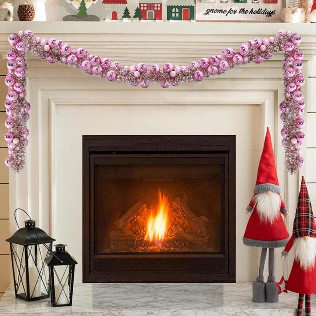 Weihnachtskugelgirlande 186 Cm Polystyrol