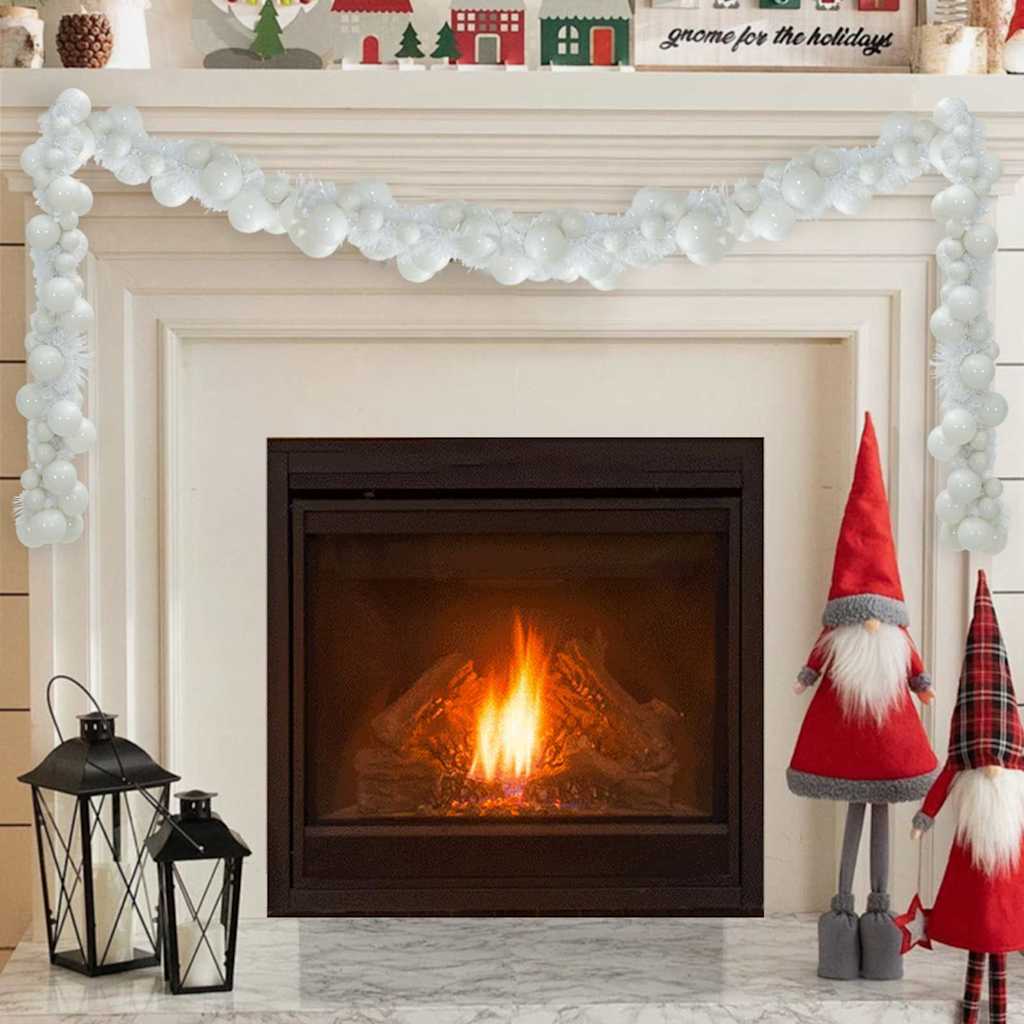 Weihnachtskugelgirlande 186 Cm Polystyrol