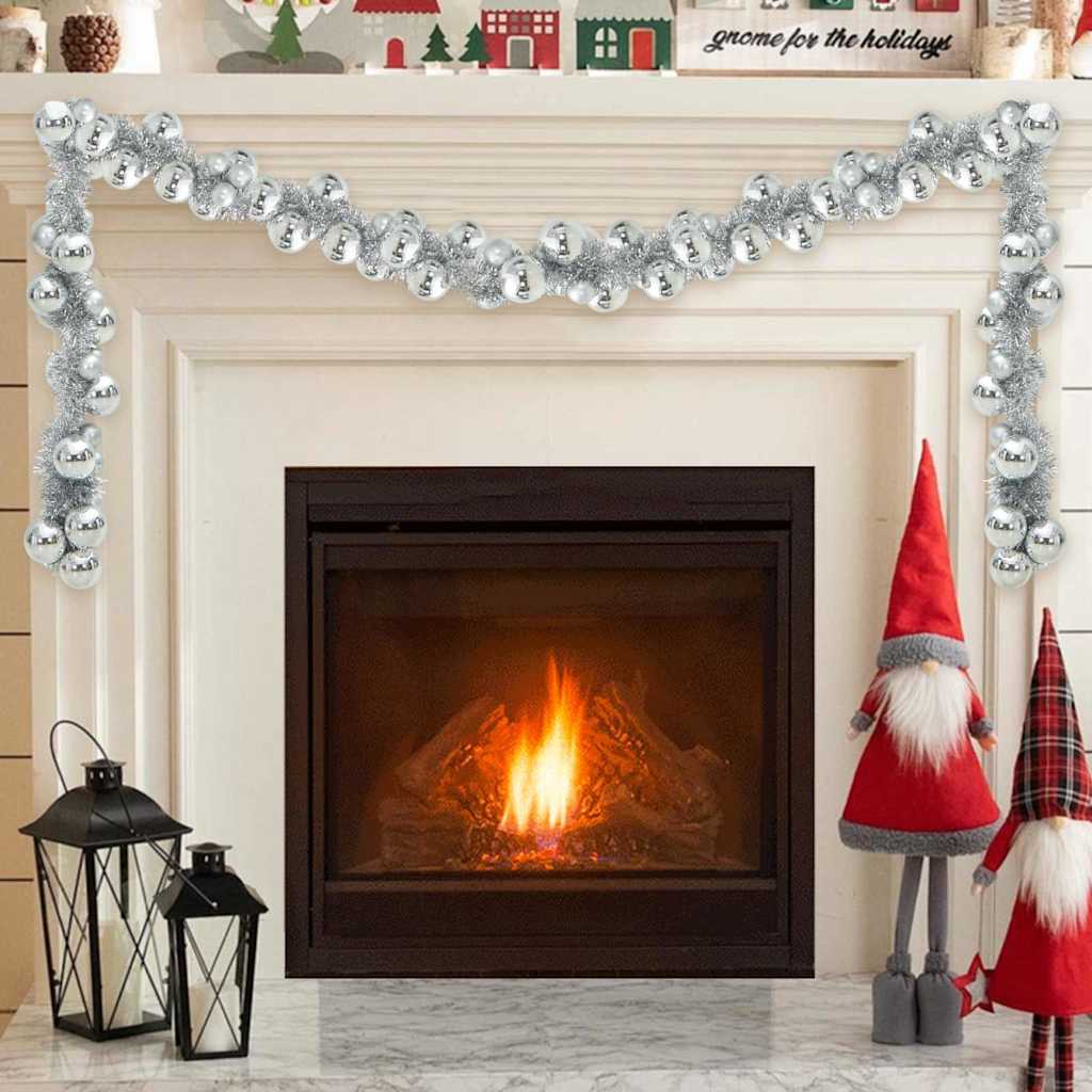 Weihnachtskugelgirlande 186 Cm Polystyrol