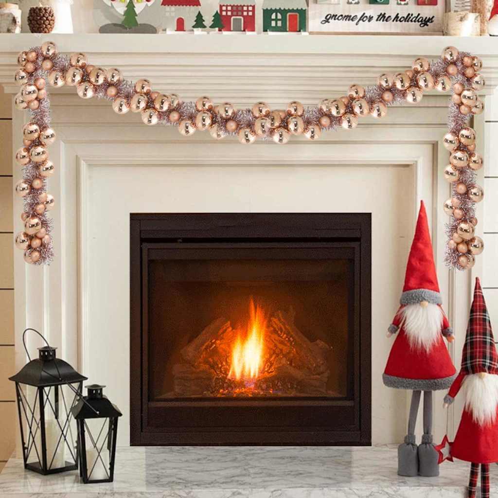 Weihnachtskugelgirlande 186 Cm Polystyrol