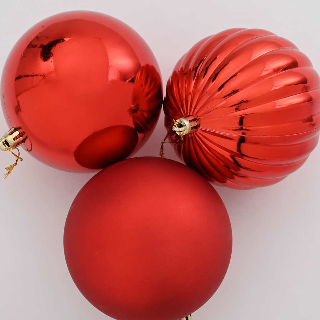 Weihnachtsbaumkugel Set Xl 15 Pcs Kunststoff