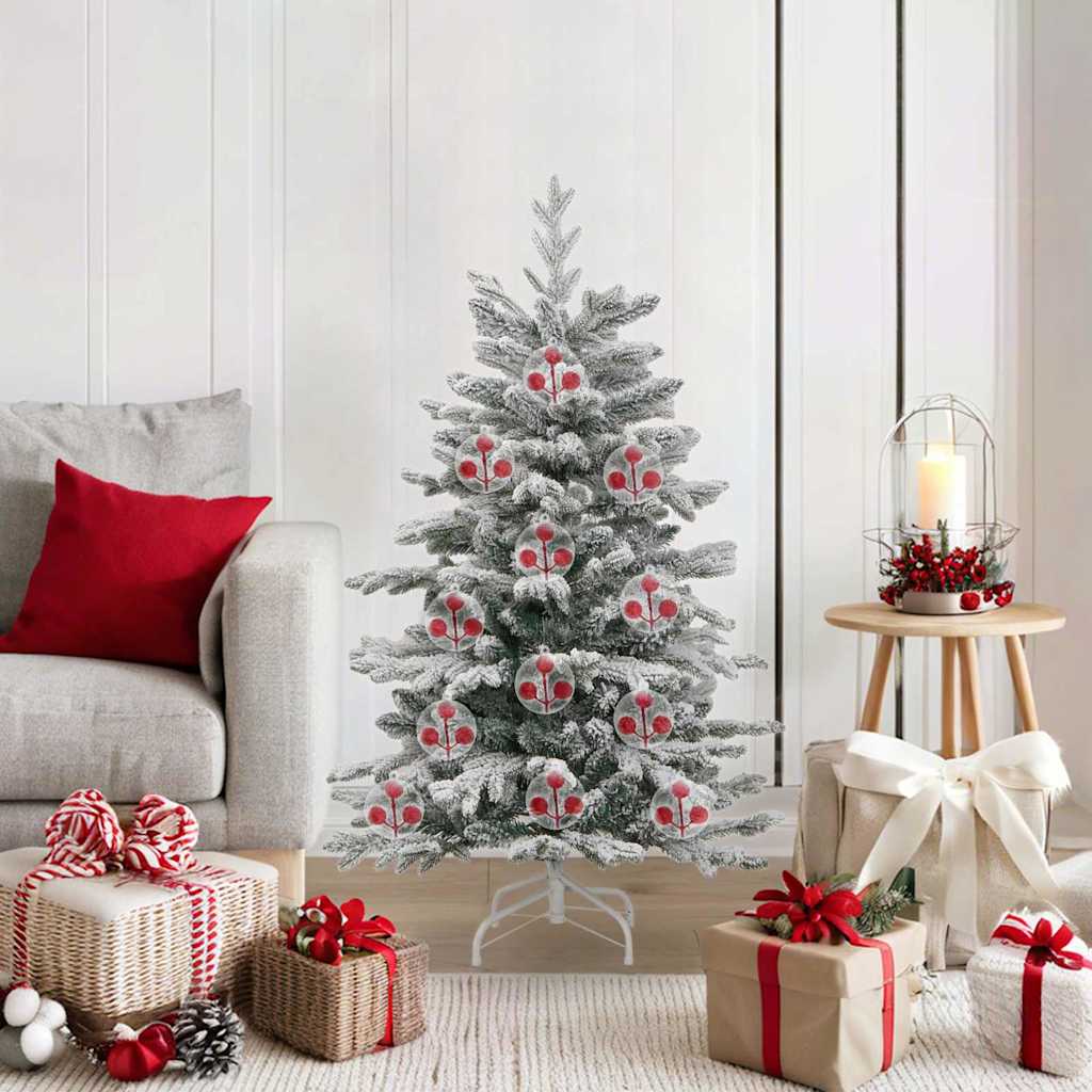 Weihnachtskugel-Set 50 Pcs Transparent Kunststoff
