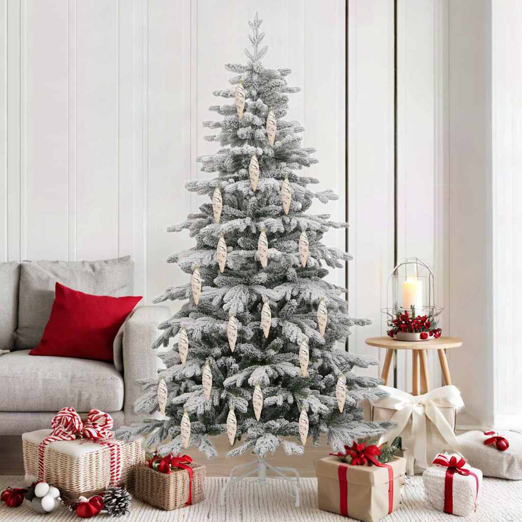 Christmas Spiral Shape Ball 40 Pcs Kunststoff