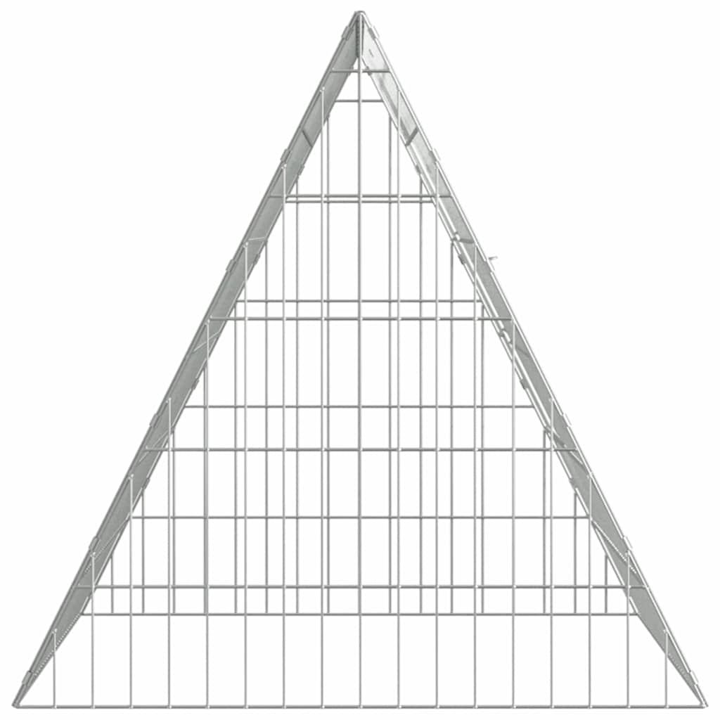 Hasenkäfig Silber 110 X 55 X 55 Cm Verzinkter Stahl