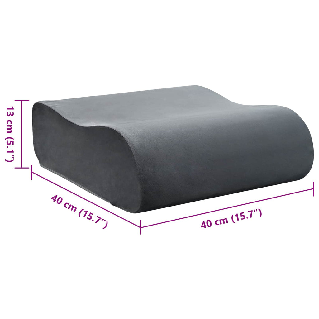 Sitzkissen Uni 40 X 40 X 13 Cm Pu-Schaum