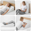 Keil Kopfkissen Uni 69 X 64 X 19 Cm Viscoschaum