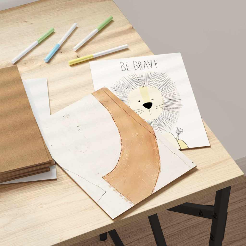 Dekoplatten 150 Pcs 21 X 30 X 0,27 Cm Holzwerkstoff