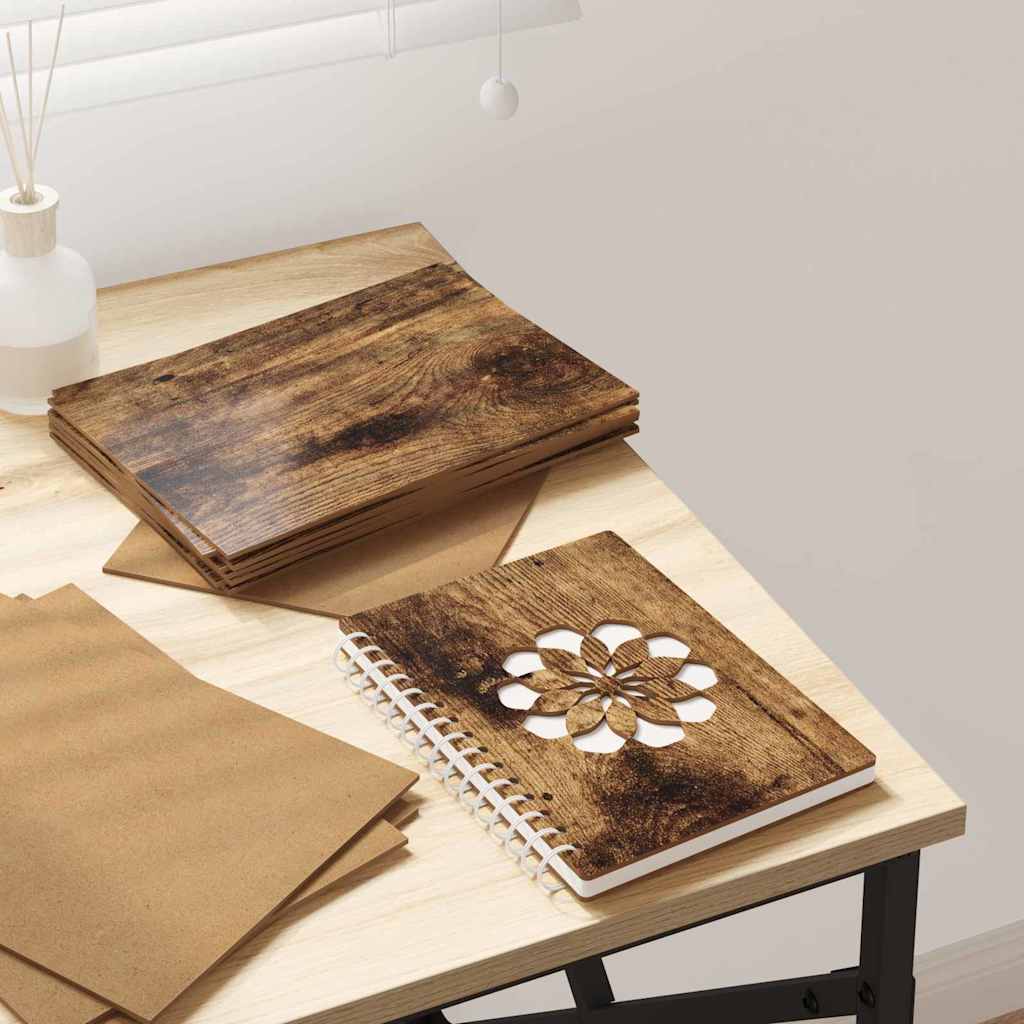 Dekoplatten 150 Pcs 21 X 30 X 0,27 Cm Holzwerkstoff