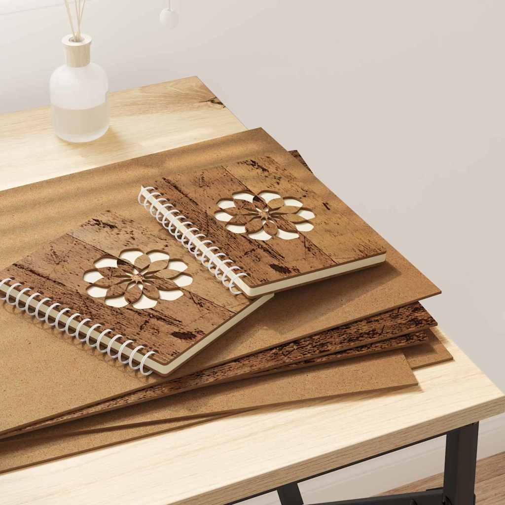 Dekoplatten 12 Pcs 30 X 42 X 0,27 Cm Holzwerkstoff