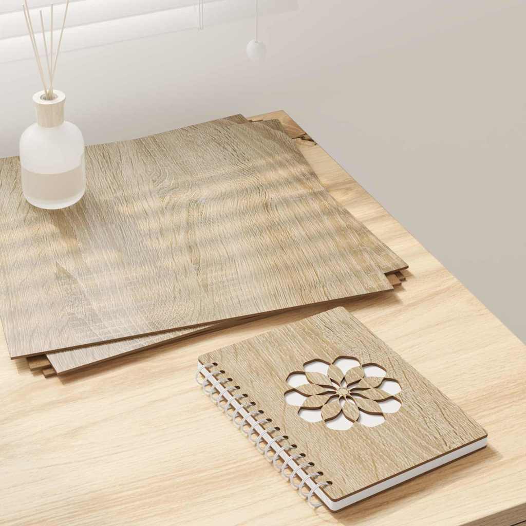 Dekoplatten 12 Pcs 30 X 30 X 0,27 Cm Holzwerkstoff