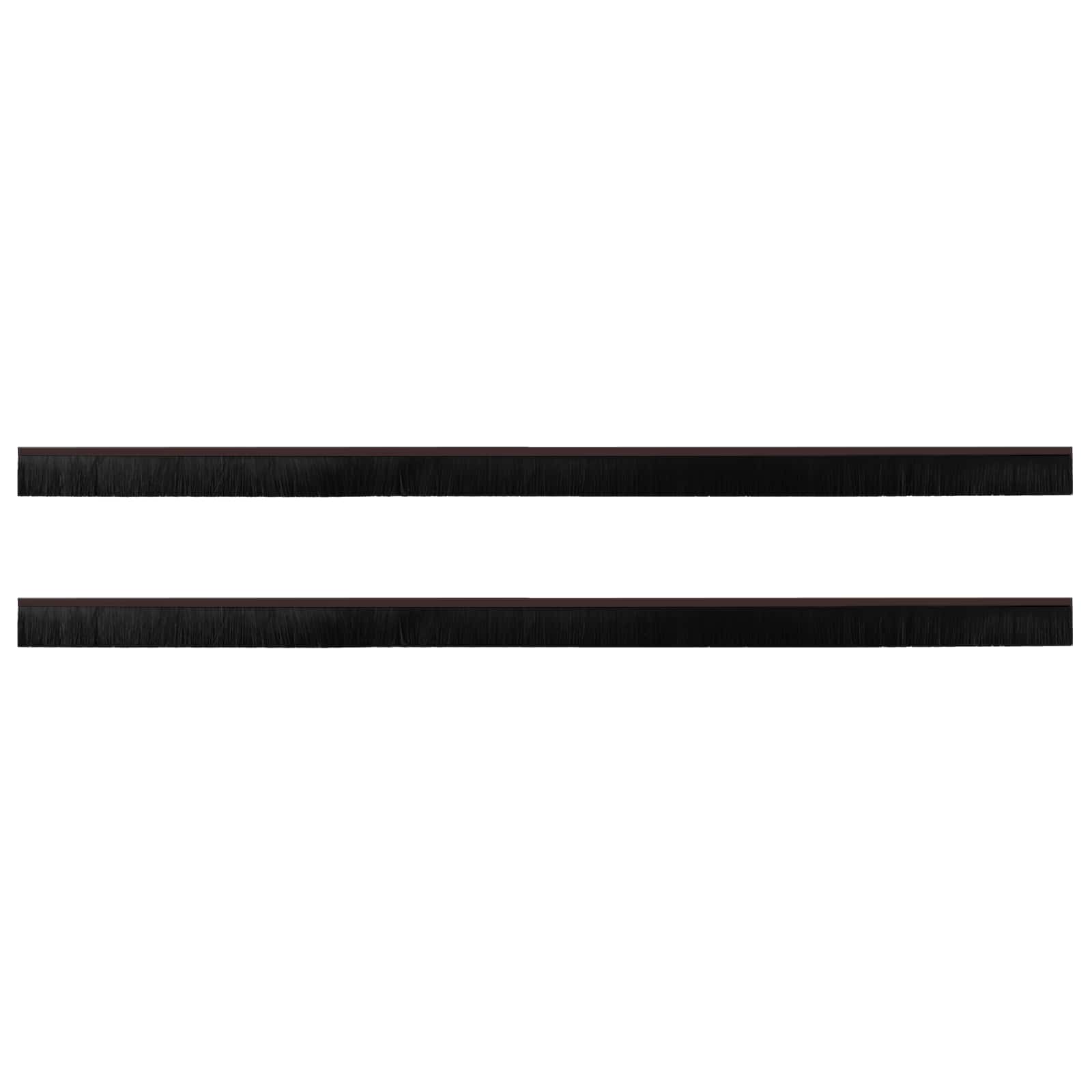 Self-Adhesive Door Brush Seals 2 Pcs 100 Cm