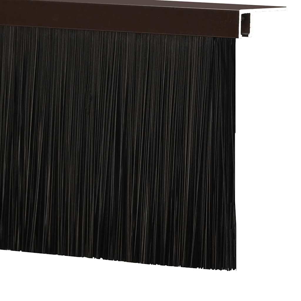 Aufsteck Türbürstendichtungen 2 Pcs 100 Cm
