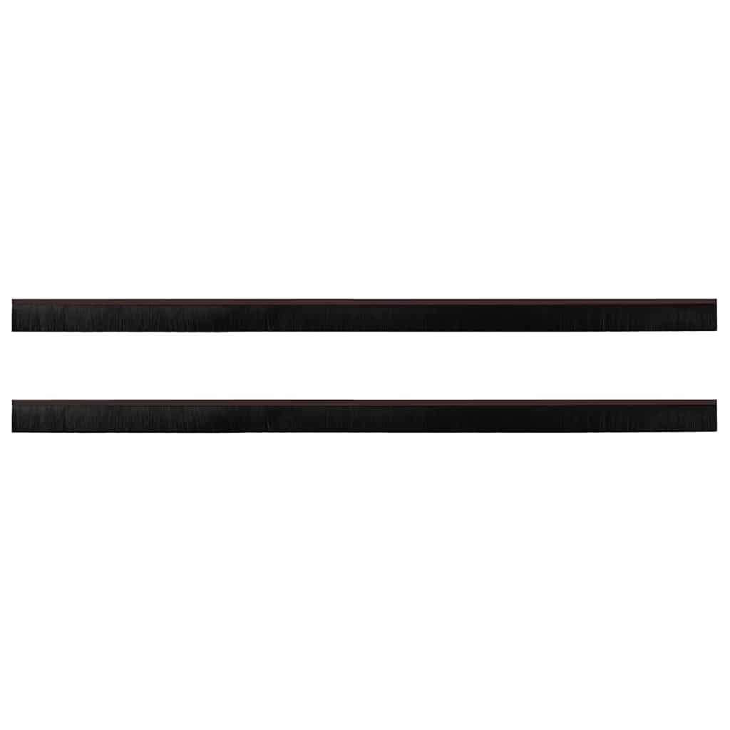 Aufsteck Türbürstendichtungen 2 Pcs 100 Cm