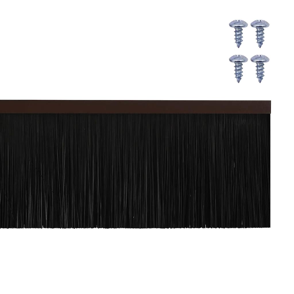 Aufsteck Türbürstendichtungen 2 Pcs 100 Cm