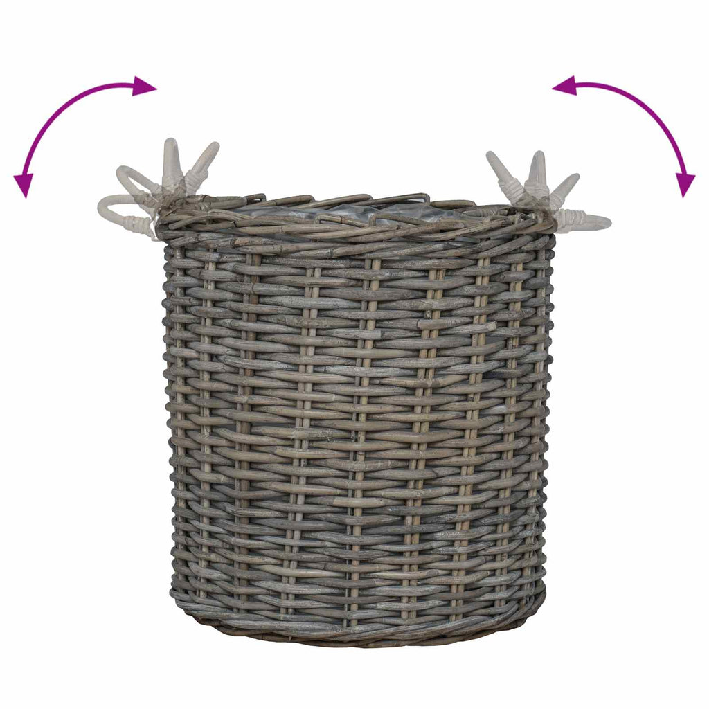 Blumentopf Körbchen Mit Speicher 2 Pcs Lacak Rattan
