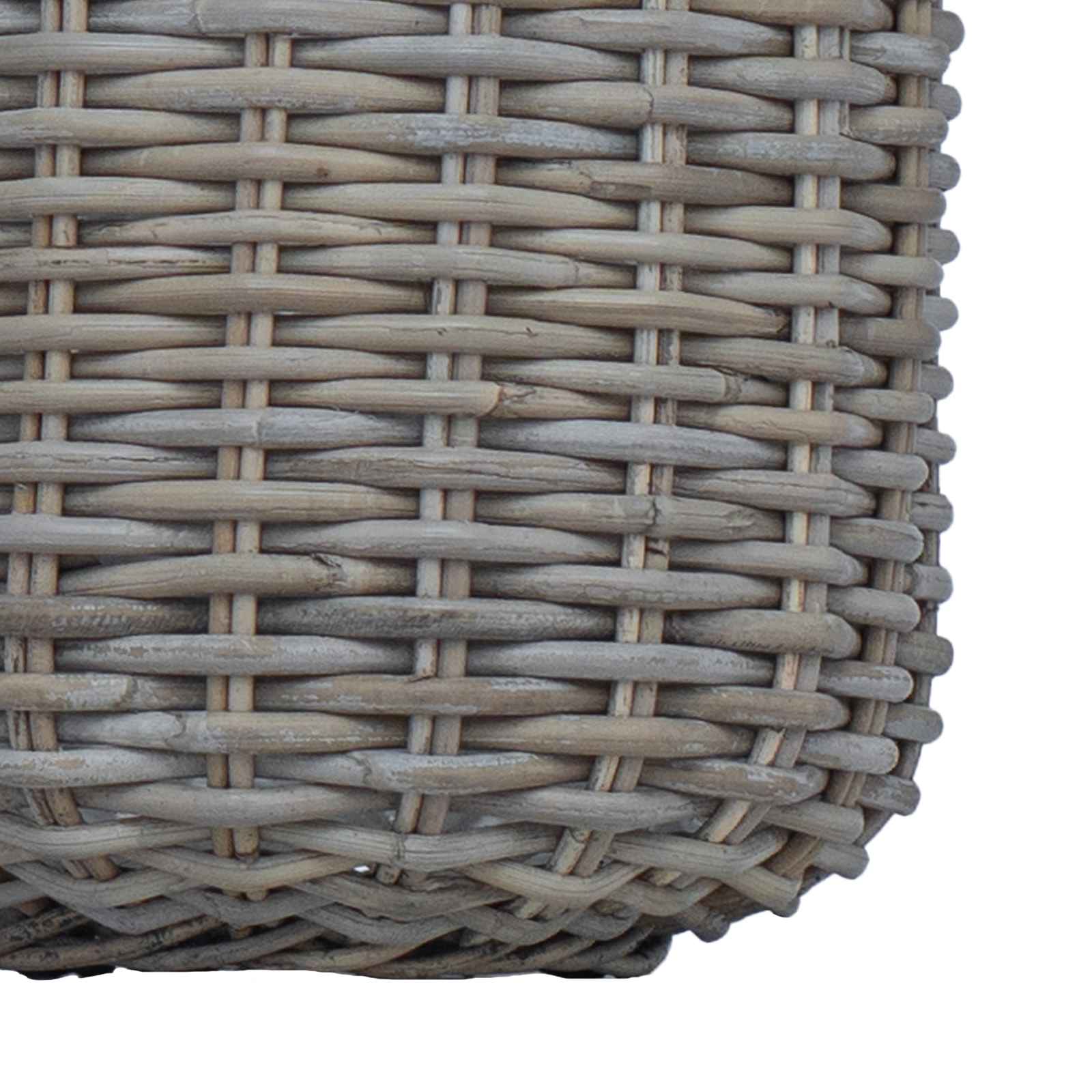 Blumentopf Körbchen Mit Speicher 2 Pcs Lacak Rattan