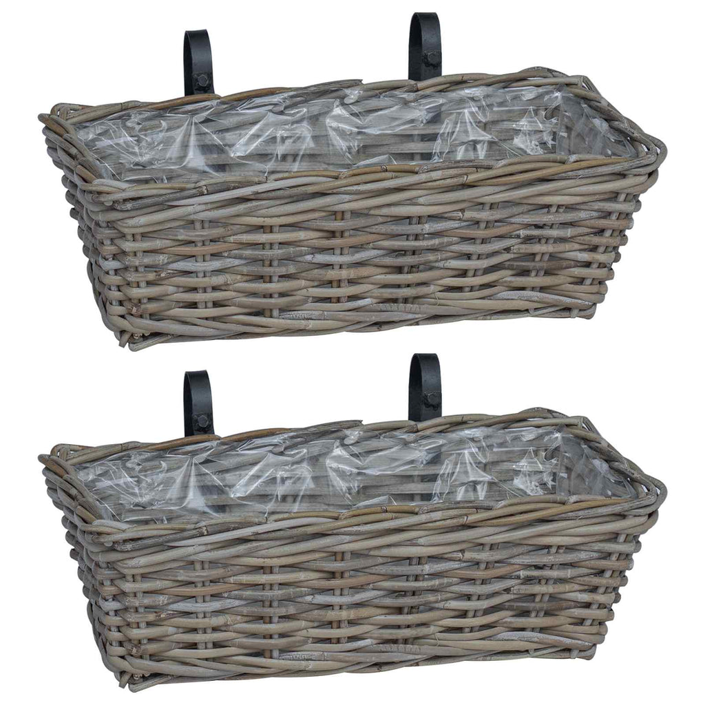 Hängender Blumentopf Korb 2 Pcs 48 X 22 X 15 Cm