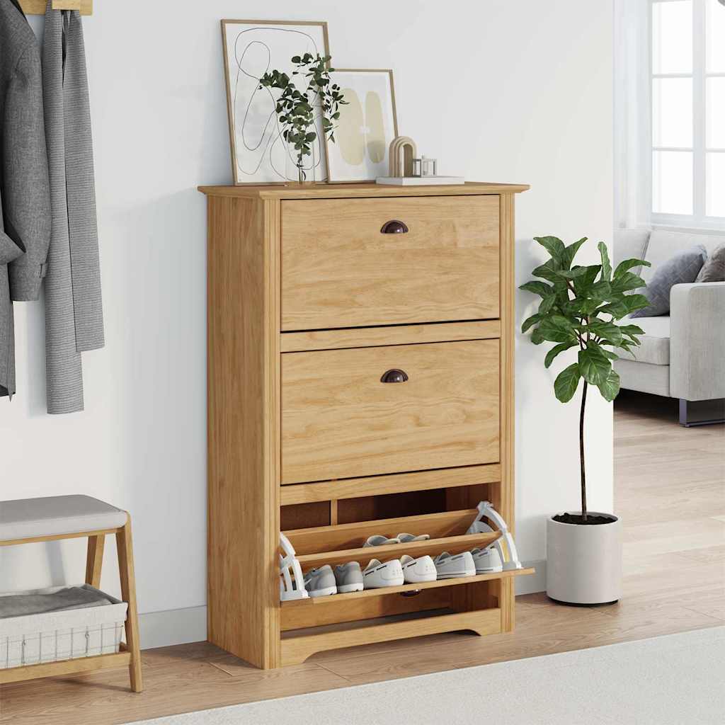 Schuhregal Bodo 80 X 35 X 118 Cm Holzwerkstoff