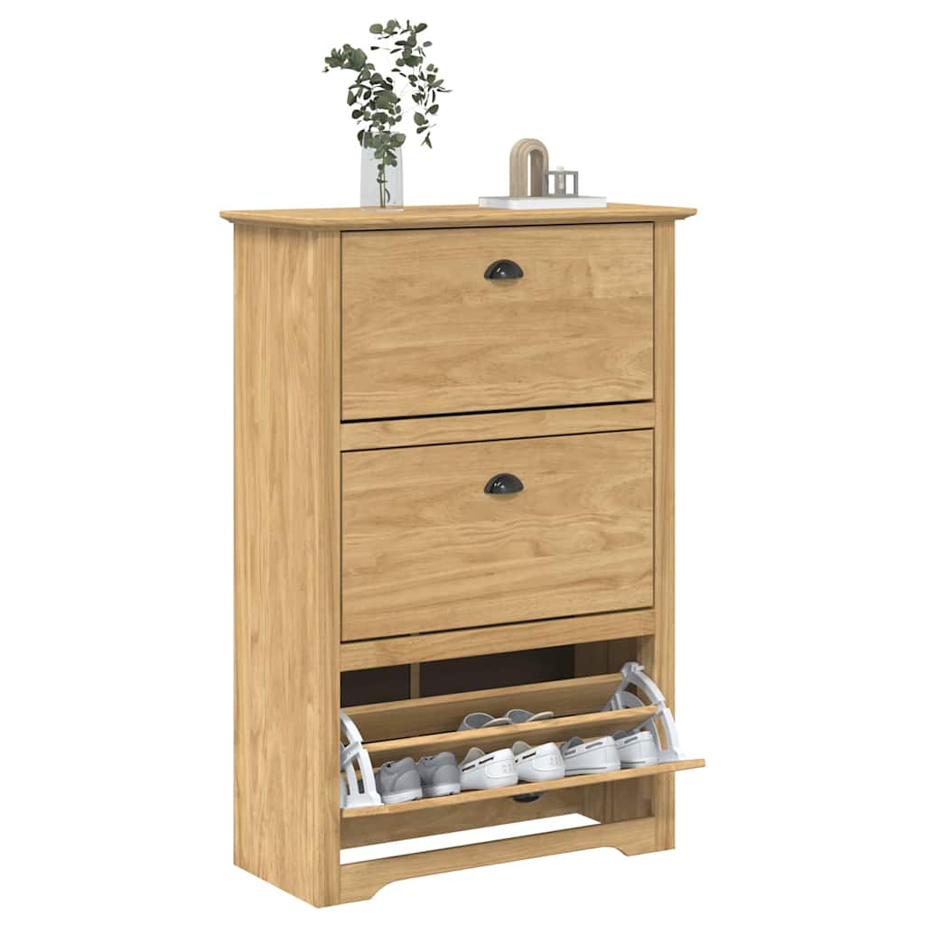 Schuhregal Bodo 80 X 35 X 118 Cm Holzwerkstoff
